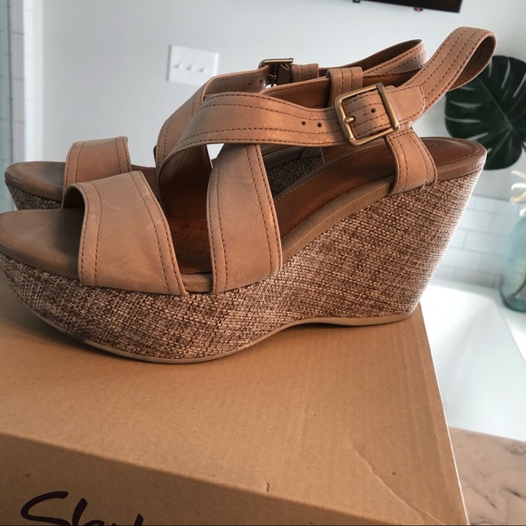CLARKS Nadine Diva wedge sandal - Picture 4 of 6